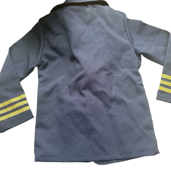 I Want to be... Airplane Pilot Airline Flight Kids Halloween Child Costume sz 4 - Picture 4 of 9